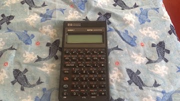 HP 32SII -- Needs Work!