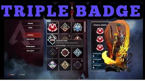 Triple badge glitch Season 5 (patched) 🎬