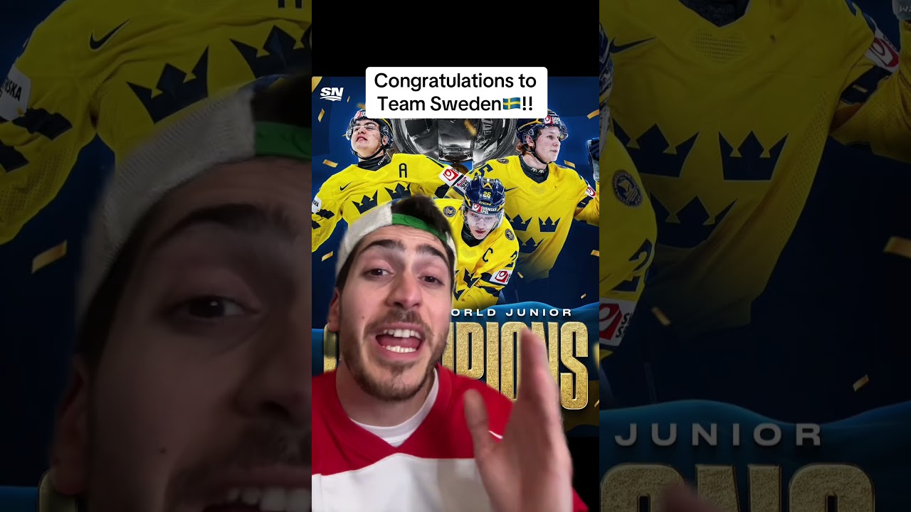 Congratulations to the 2026 World Junior Champions.. Team Sweden 🇸🇪 