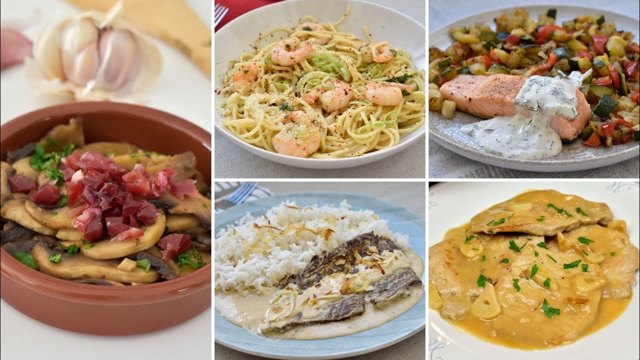 5 comidas caseras y sanas para organizar tu semana