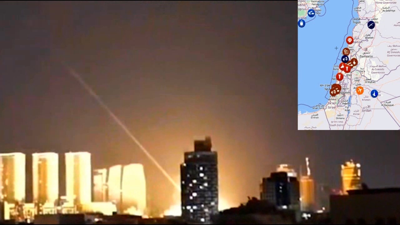 Кадры прорыва Железного купола