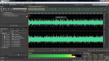 27  Reversing Audio And Creating Silence | LEARNING ADOBE AUDITION CS6 TRAINING VIDEO