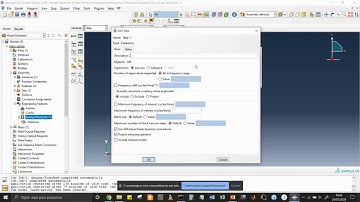 Free vibration of spring mass in Abaqus