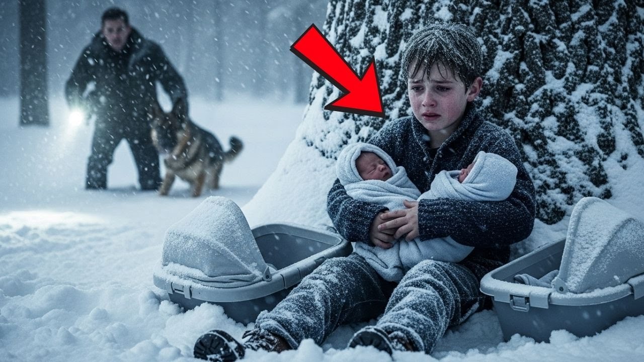 Police K9 Finds Little Boy Shielding His Twins... And The Reason Will SHOCK You