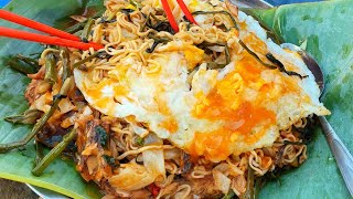 Fried Delicious fish noodles So Yummy??