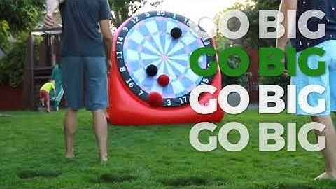 Giant Kick Darts - Top New Outdoor Game of 2020