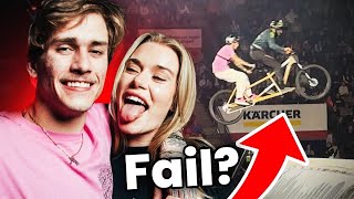 TANDEM BMX VS MEGA RAMP 🥵😈