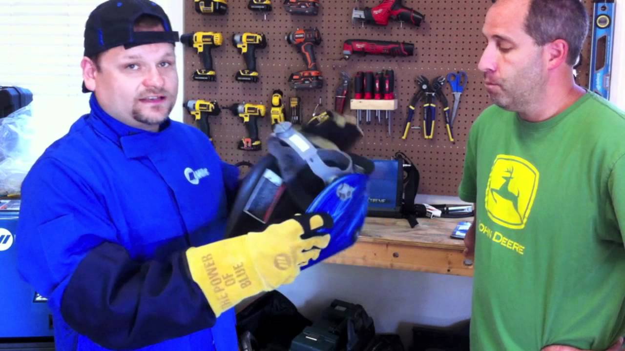 Eric from Tools In Action Learns To Weld - Safety Gear - Part 2 - YouTube