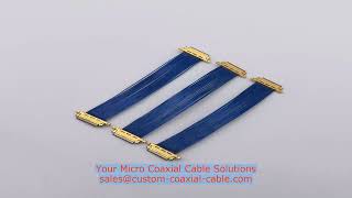 Explore High-Performance Micro-coaxial cables and assemblies for medical devices Vendor Developed fo
