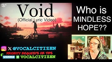 MINDLESS HOPE - VOID (Official Lyric Video) (Soul Existence cover) reaction