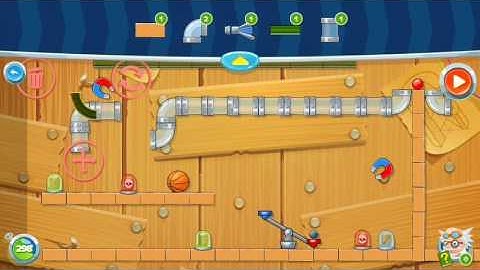 Rubes lab  - Level  21 - 3 star solution