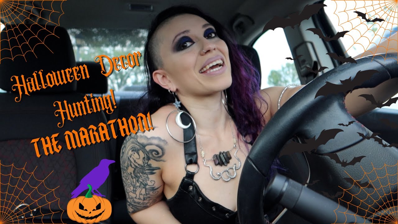 A Month Long HALLOWEEN DECOR HUNT | At Home, Homegoods, TJ Maxx, Cracker Barrel, Michaels, Hallmark