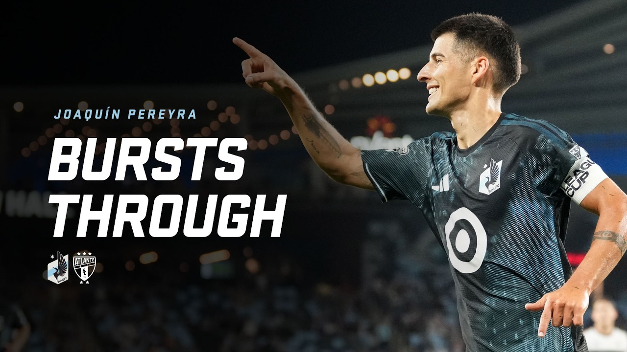 MNUFC GOAL! Pereyra Puts the Loons Ahead vs Atlante FC
