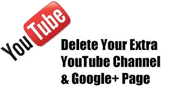 How To Delete Extra YouTube Channel & Google+ Page On Account Without Deteling Main Channel