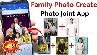 Photo Joint App Combine Multiple Photos in One Background 2026 | Create Family Photo 2026 screenshot 1