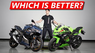 Kawasaki Ninja 400 vs ZX4RR  Street Comparison