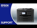 Epson WorkForce WF-7840 | Wireless Setup Using the Control Panel