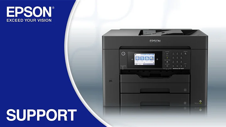 Epson WorkForce WF-7840 | Wireless Setup Using the Control Panel