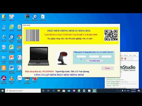 Video QUI TRÌNH ỨNG DỤNG PHẦN MỀM TẠO MÃ QR VÀO TRUY XUẤT... - youtube