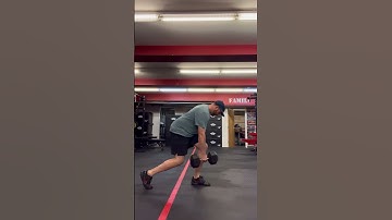 Split Stance DB Row