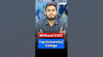 Top 3 Colleges without CUET for UG Course ! 🔥 #shorts #cuet
