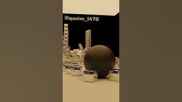 Blender 3D. My fav rigid body simulation yet!