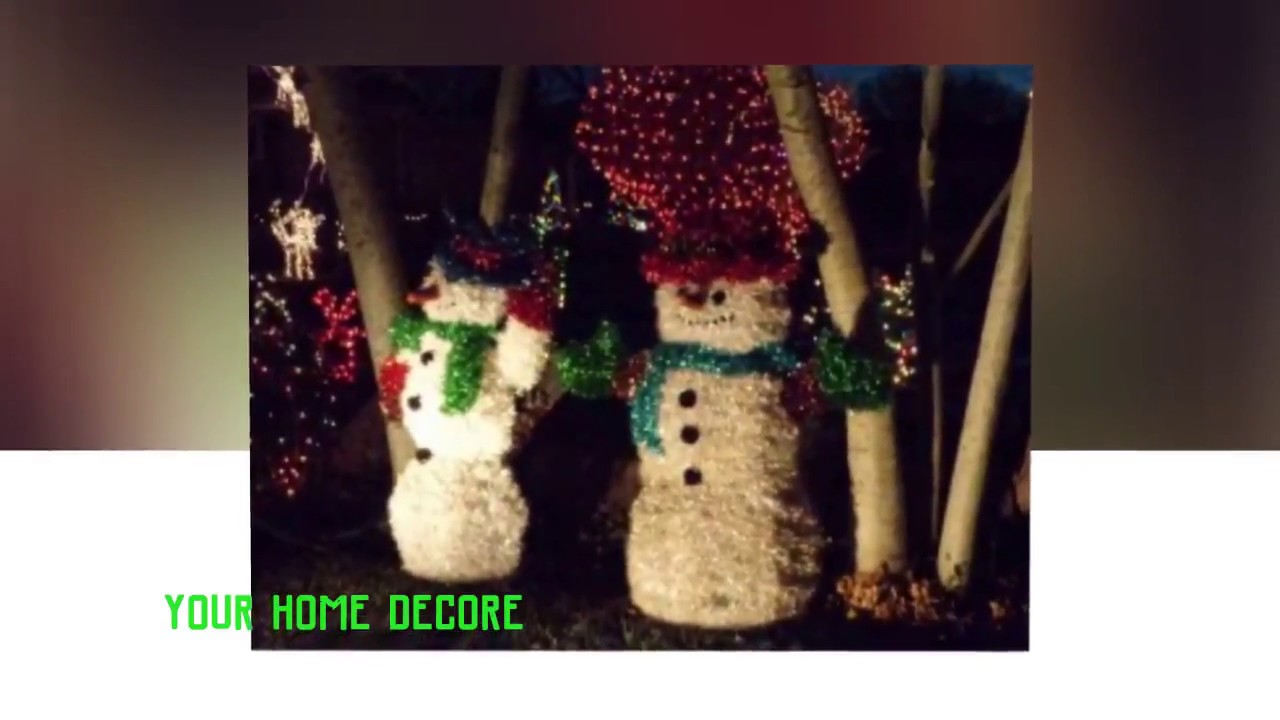 42 christmas decorations for outside - elegant christmas yard