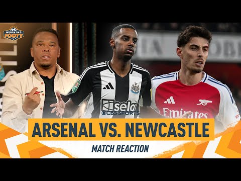 "Kai Havertz Is Not That Guy." Arsenal vs. Newcastle Reaction | Morning Footy | CBS Sports Golazo