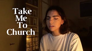 a piano cover of take me to church by hozier