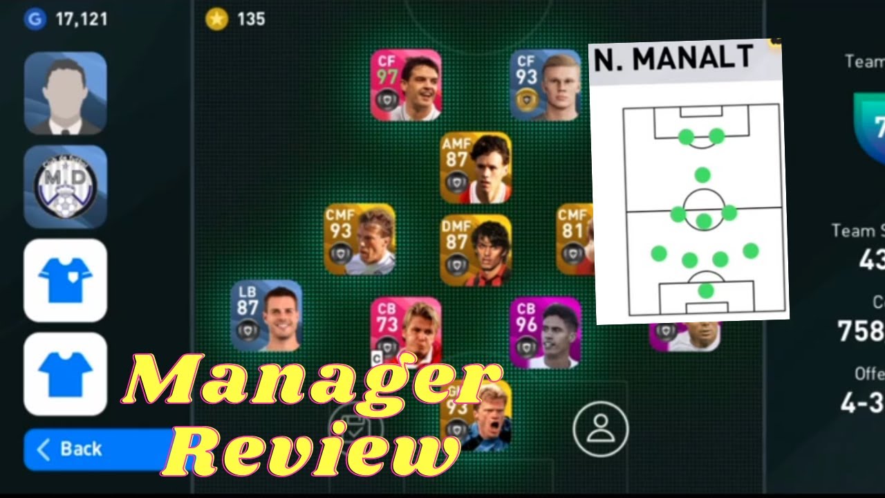 HOW TO PLAY WITH N MANALT /MANAGER REVIEW - N.MANALT || The Locker-Room Soccer 