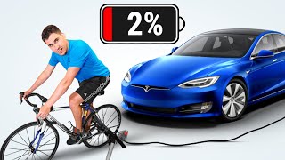 Charging an Electric Car with My Bike! by TFG Vlogs 1,622,919 views 1 year ago 9 minutes, 44 seconds