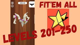 FIT'EM ALL. Levels 201-250 Walkthrough