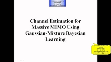Channel Estimation for Massive MIMO UsingGaussian-Mixture Bayesian Learning