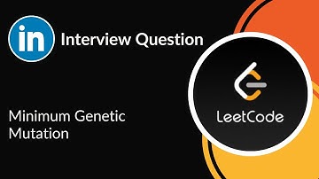 Minimum Genetic Mutation | BFS | Graph | LinkedIn Interview Question | LeetCode 433 | C++