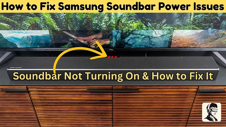 How to Fix Samsung Soundbar Power Issues – Easy Steps