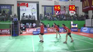 Final Putri UPI vs UPH Triples - LIMA Grand Final Badminton