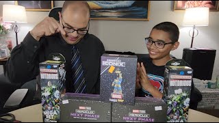 Heroclix Next Phase Retail Chase booster Unboxing & Pack Opening. Ultra Chase Pull! K.E.V.I.N