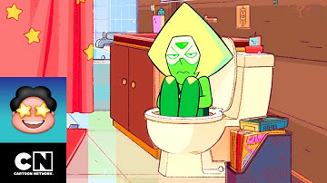 …Peridot se encierra en el baño | Steven Universe | Cartoon Network
