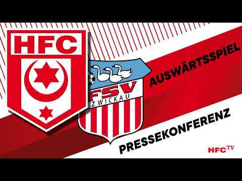 1. Spieltag 2022/23: FSV Zwickau - Hallescher FC | Pressekonferenz vor dem Spiel