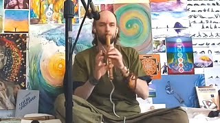 Флейта Вистл из Бамбука ч.1 30-01-23 Гитара импровизация Whistle bamboo flute Live Improvisation pt1