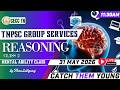 Reasoning | Mental Ability Class | TNPSC 2026–27 | LIVE Doubt Clearing Session