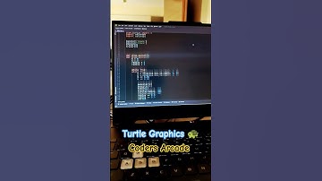 Turtle Graphics In Python #shorts #programming #computerscience