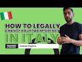 How To Legally Change Your Tax Residency in Italy