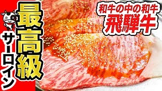 月島の超有名店【在市】で飛騨牛サーロインに感動！最高級ブランド牛！【前編】