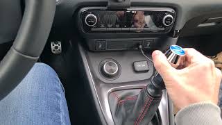 TGR Shift Rizer combined with Foresight Short Shifter and Greddy Shift Knob - GR Yaris