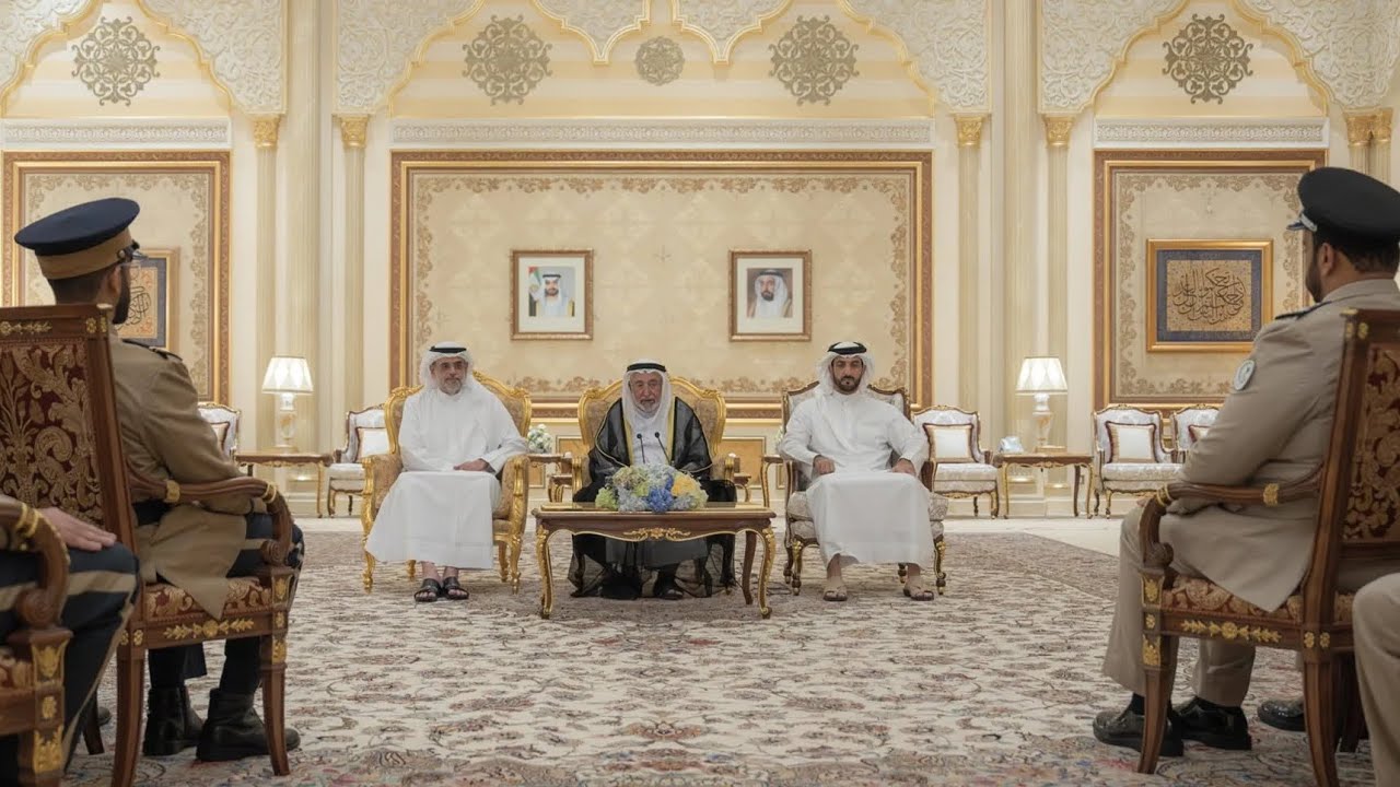 صاحب السمو حاكم الشارقة يستقبل وفد أكاديمية الشارقة للعلوم الشرطية