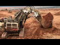 Terex RH170 Face Shovel Excavator Loading Dumpers