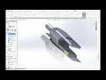 coaxial mechanism scratch to assembly designing for my new drone projects #solidworks #coaxialdrone