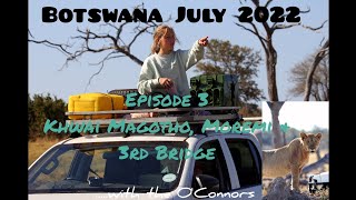 Family solo 4x4 self drive Botswana. Khwai, Moremi. Stuck in the mud! #bigcats #botswana #4x4