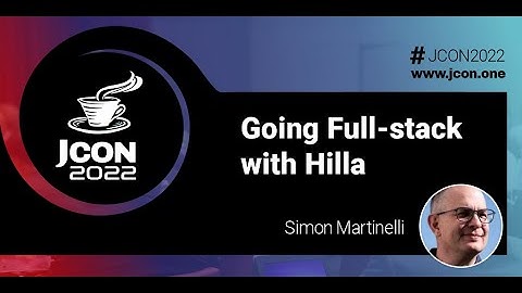 Full-stack met Hilla | Simon Martinelli (EN)